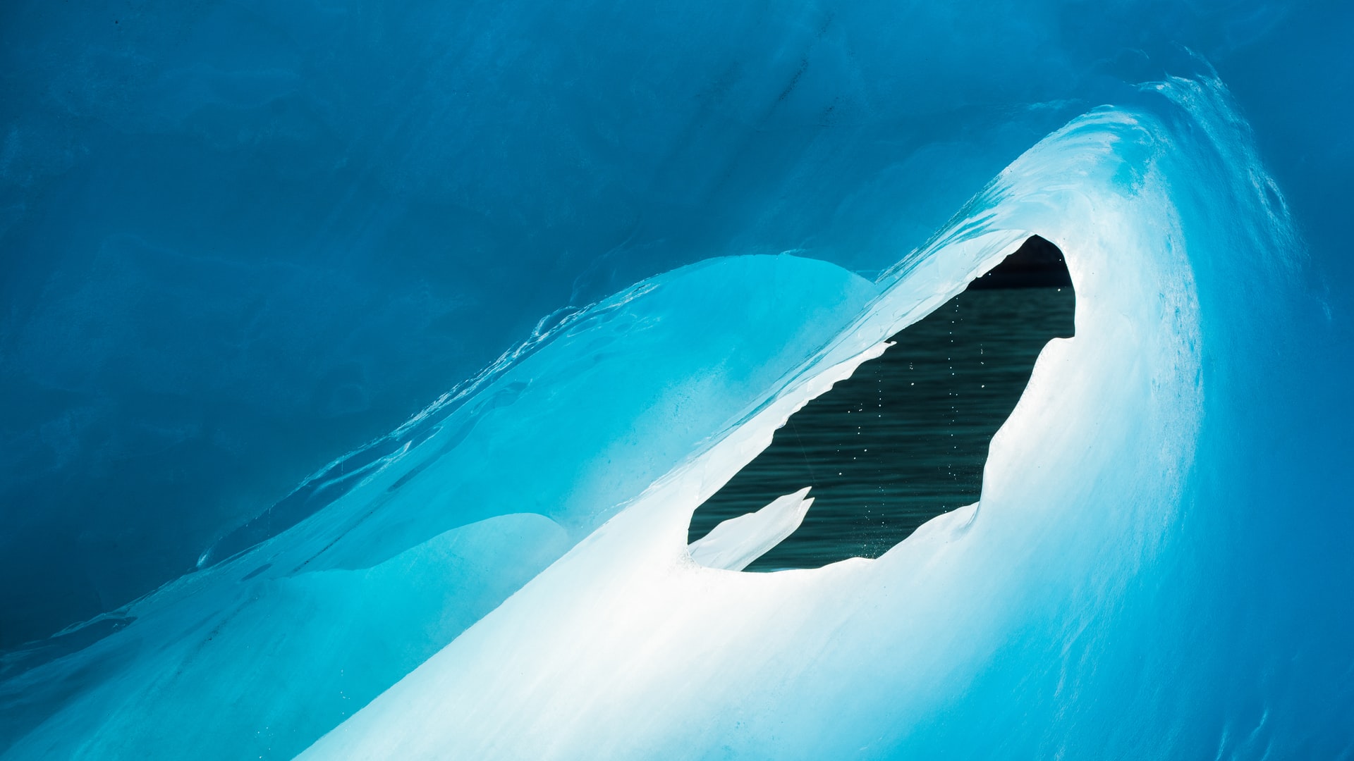 Fonte d'un iceberg, Patagonie