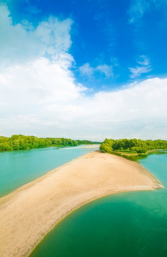 Sable de la rivière Drava