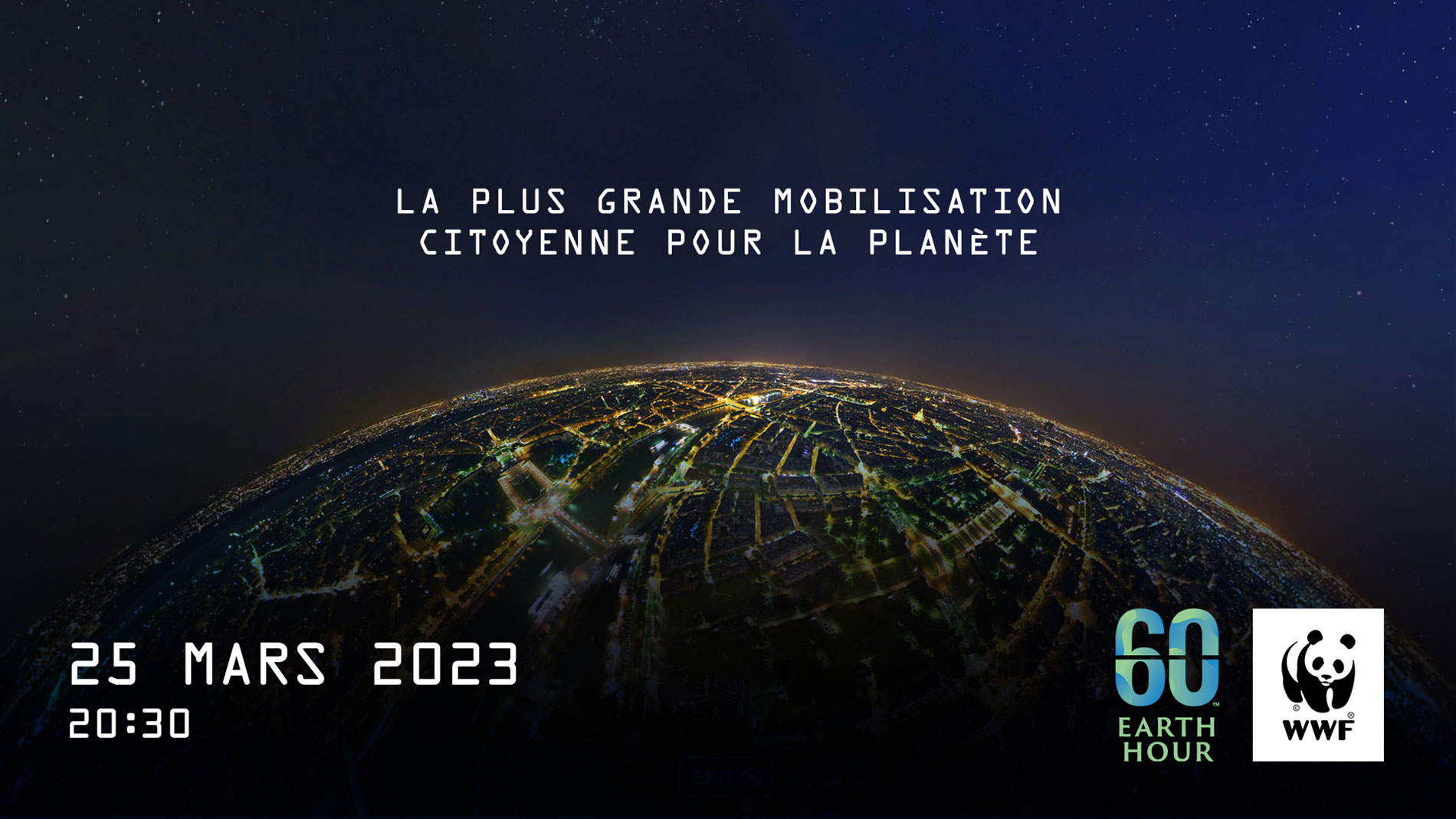 visuel Earth Hour 2023