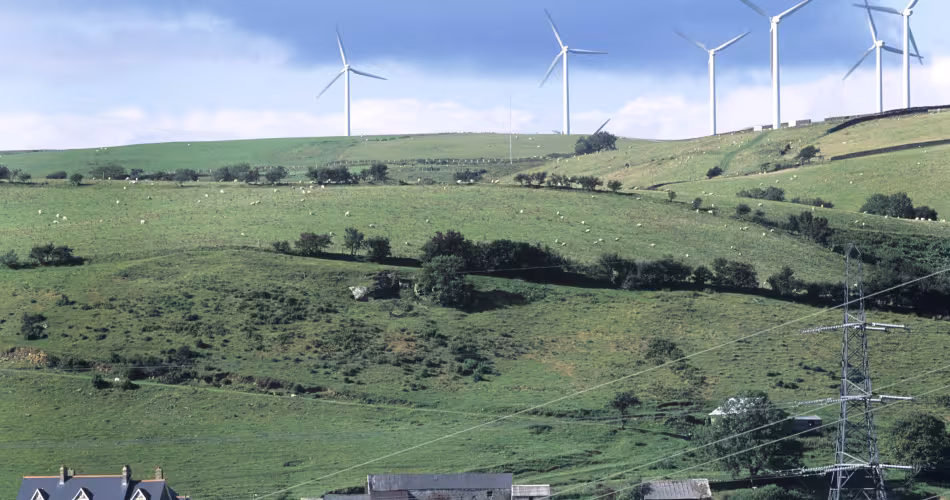 Éoliennes à Brynna Pencoed, Pays de Galles