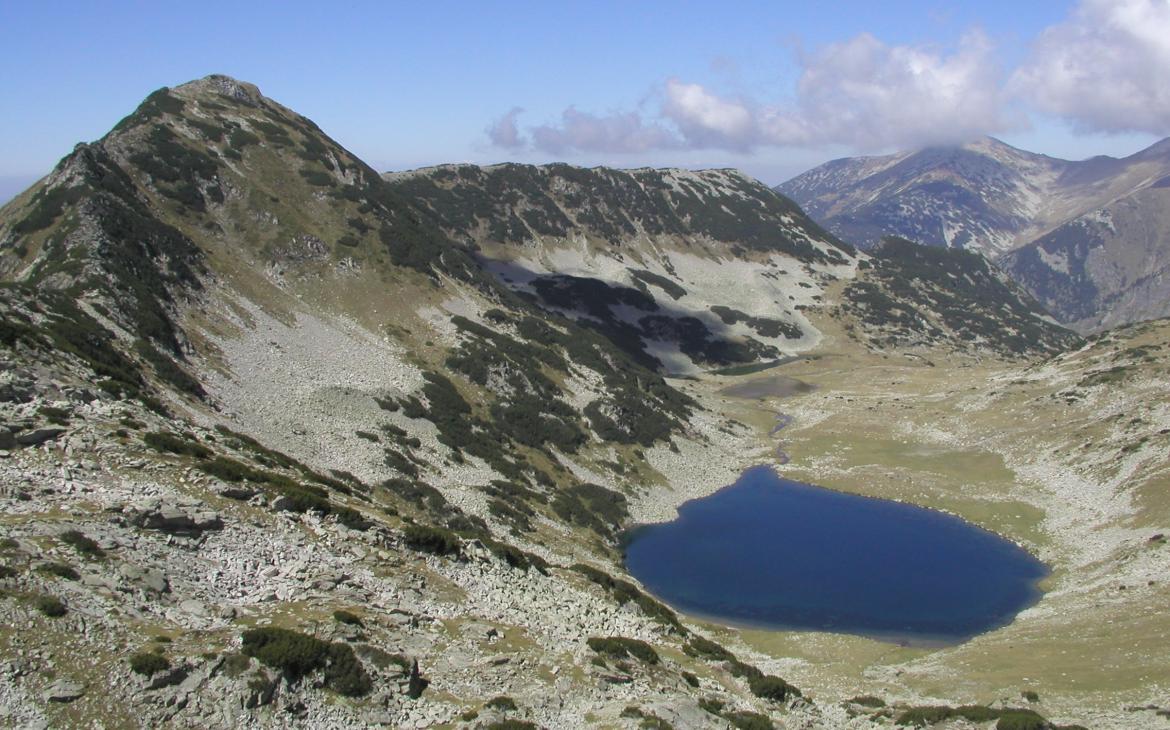 Lac du parc national de Pirin