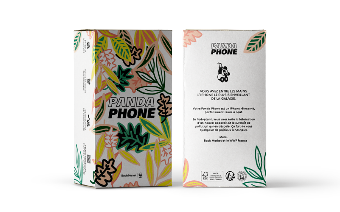 Boite de Panda Phone.