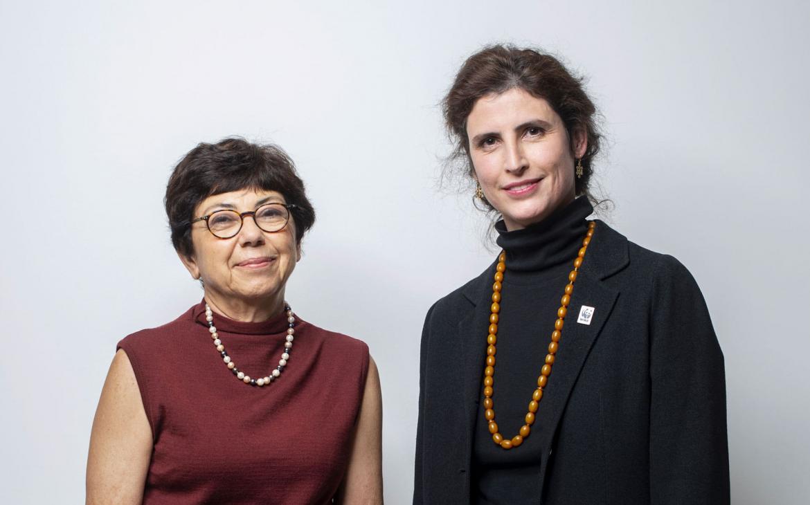 Monique Barbut et Véronique Andrieux