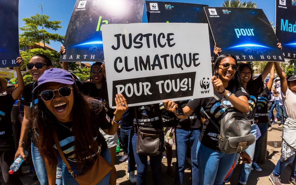 Célébrations d'Earth Hour 2019 à Antananarivo, Madagascar - Justice Climatique pour tous