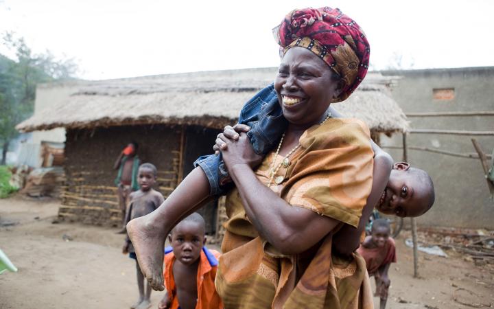 Femme ougandaise dans les Montagnes du Rwenzori