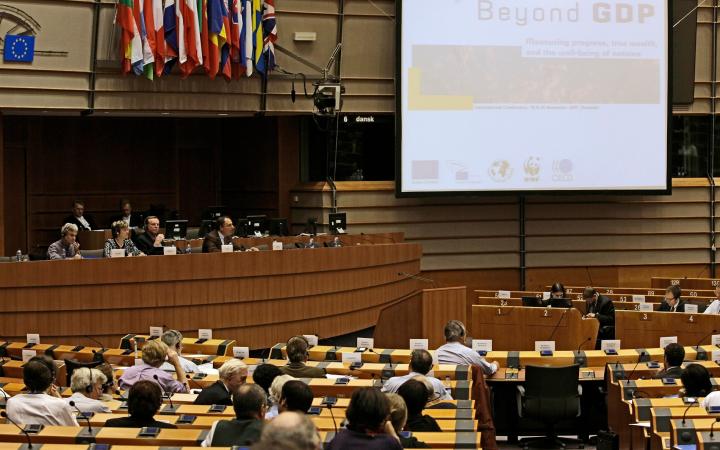 Conférence au Parlement Européen (Belgique)