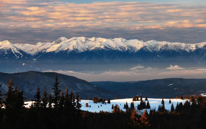 Chaîne de montagne du parc national de Pirin