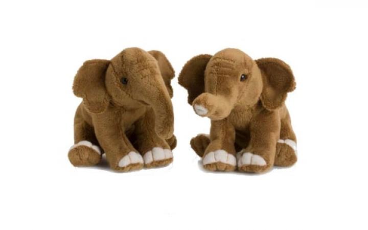Peluche éléphant d'Asie de la boutique du WWF France