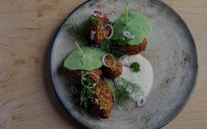 La recette de Falafel aux lentilles et yaourt du chef étoilé Florent Ladeyn 