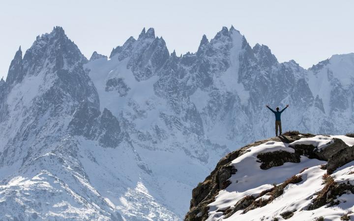 Lac de la Flégère, Chamonix, France.