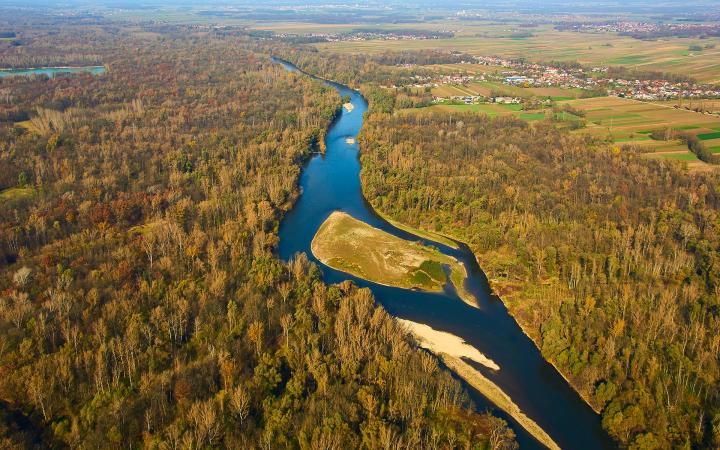 La rivière Drava