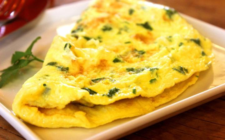 Recette d'omelette à l'oseille