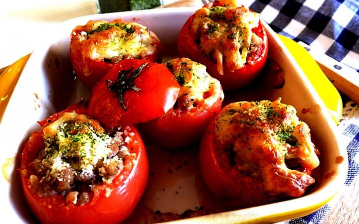 Recette de tomates farcies au sarrasin et feta