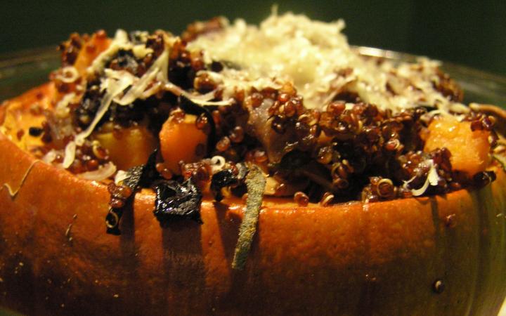 Recette de potimarron farci d'hiver