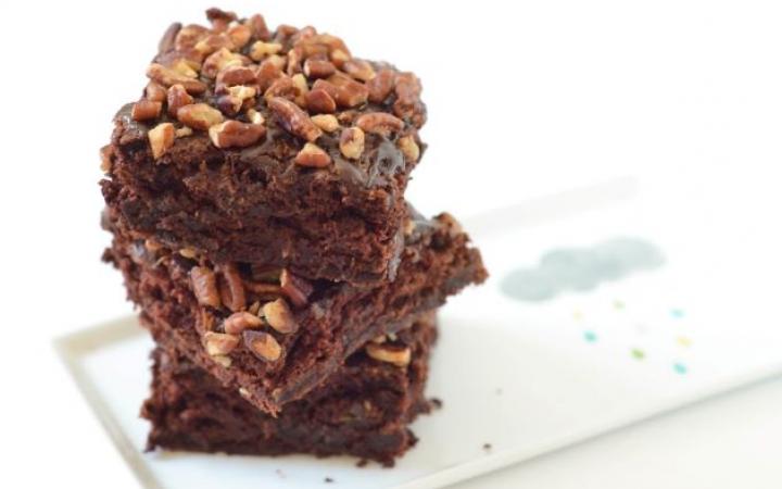 Recette de brownie vegan à la courgette