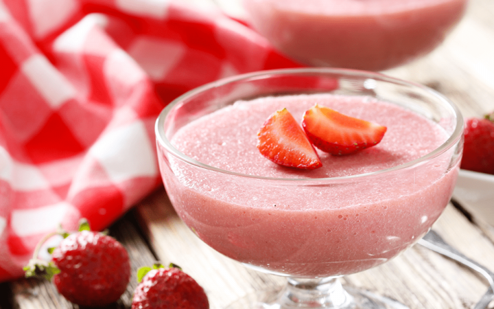 Recette de mousse à la fraise