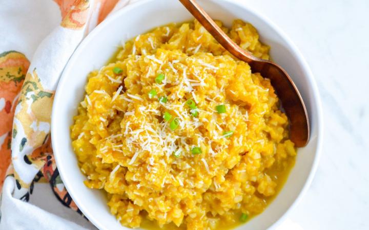 Recette de risotto à la citrouille