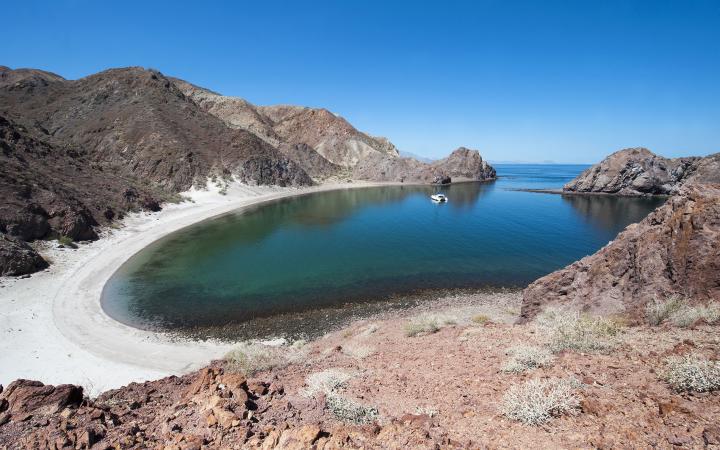 Ancrage dans Bahia Barnabe - Punta las Animas Mer de Cortes, Golfe de Californie