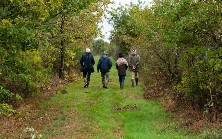 Visiteurs Zone humide - brenne