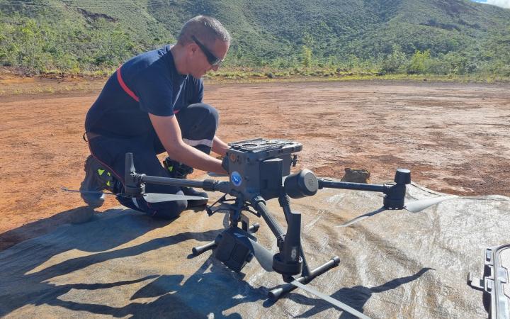 Surveillance drone - Nouvelle Calédonie