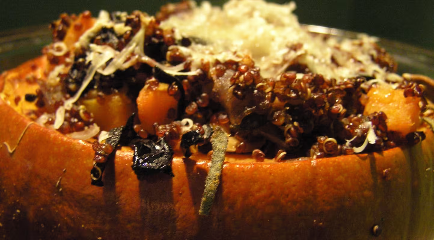 Recette de potimarron farci d'hiver
