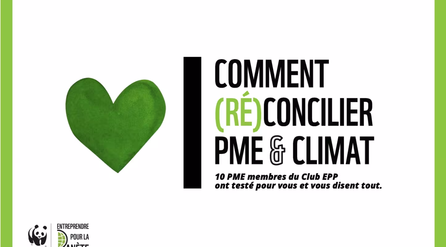 Comment réconcilier PME et Climat