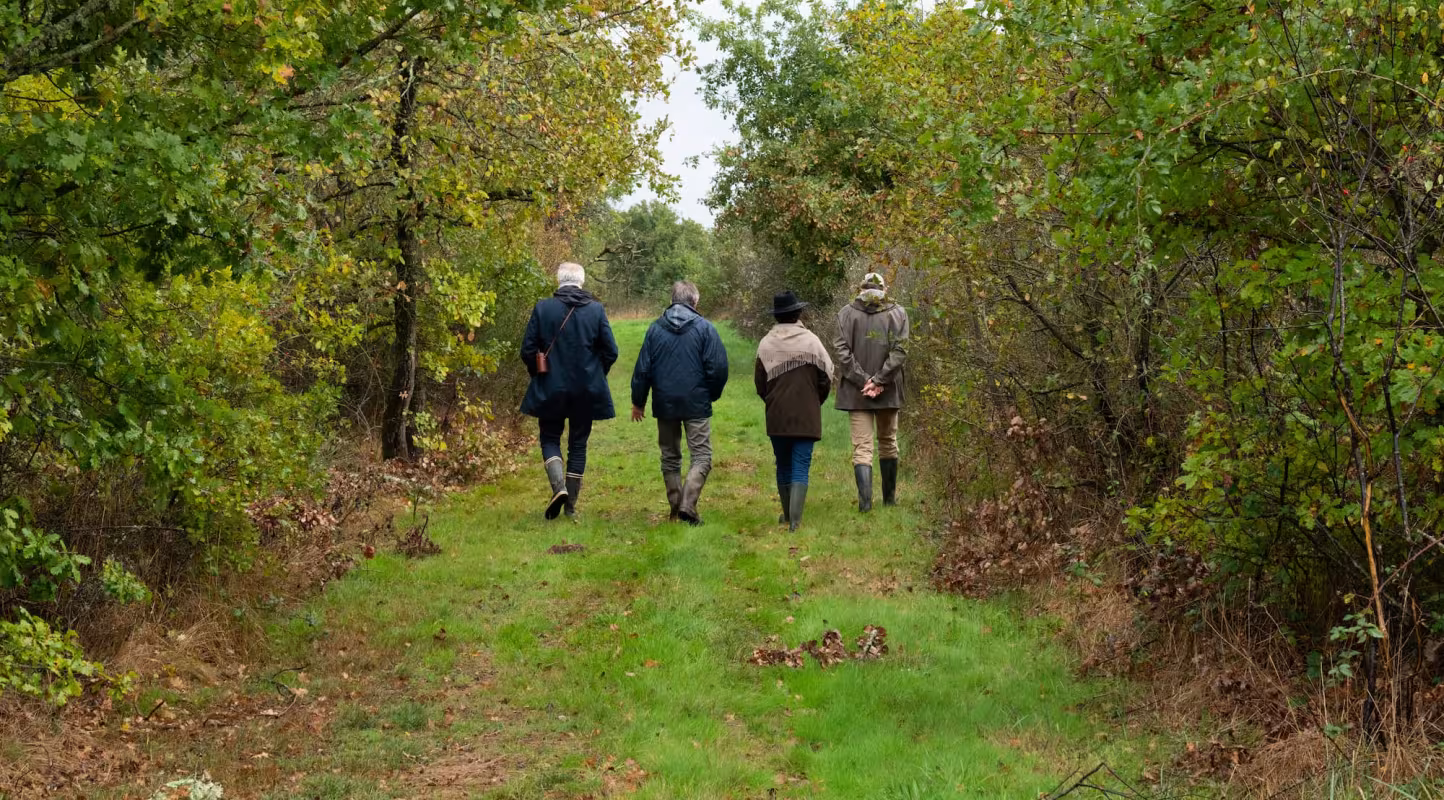 Visiteurs Zone humide - brenne