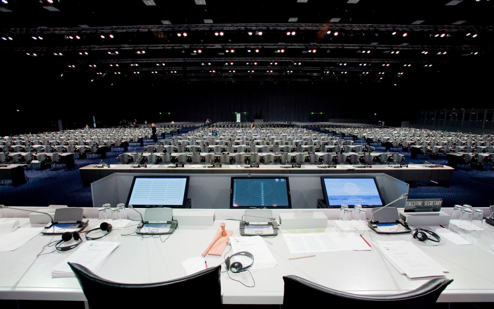 Rencontre de la COP15 au Danemark