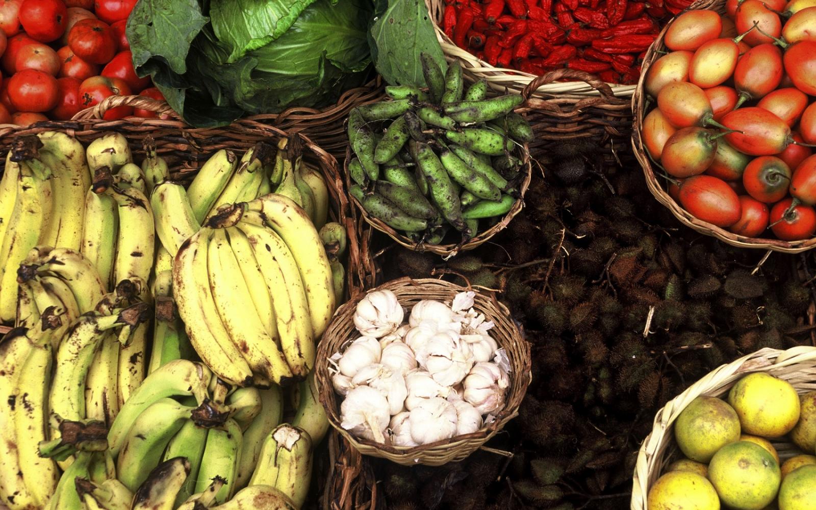 Fruits et légumes des Andes