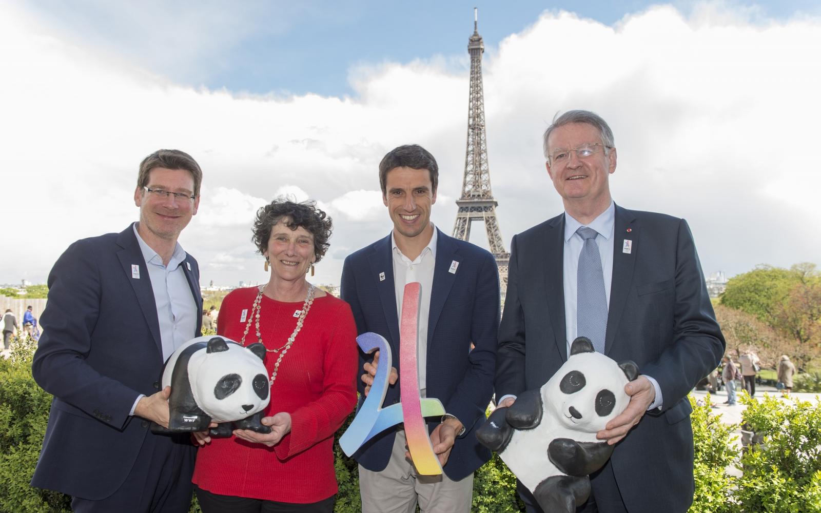 Pascal Canfin, Isabelle Autissier, Tony Estanguet et Bernard Lapasset