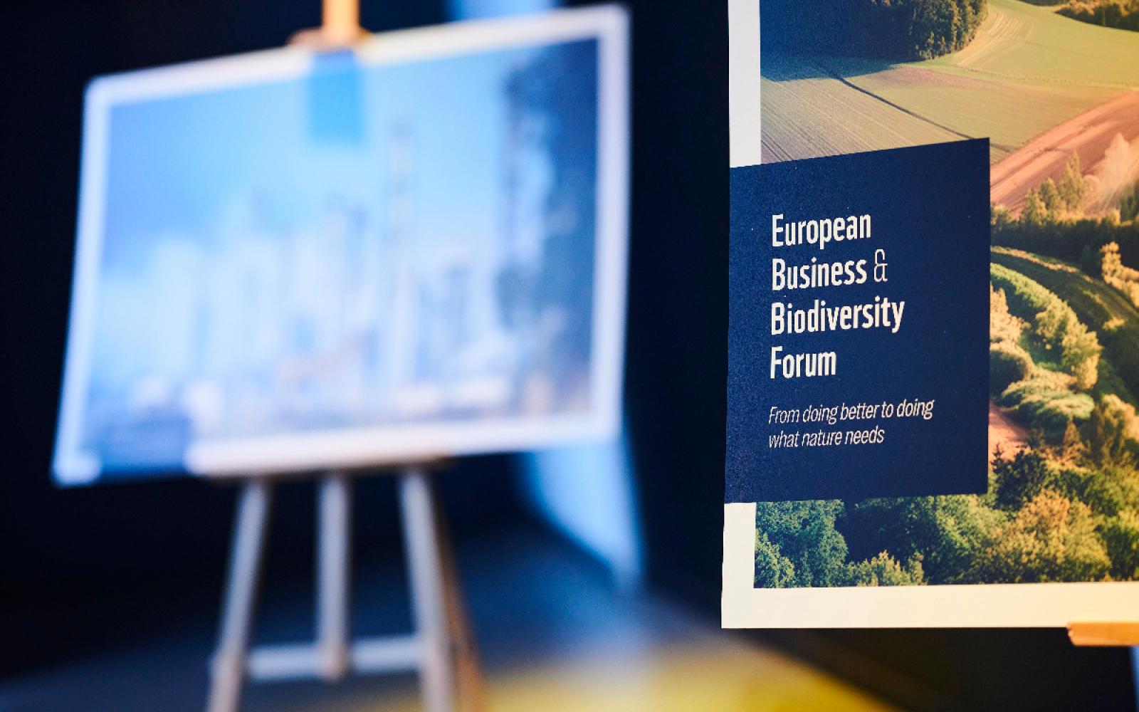 Biodiversity Forum 2024 affichage