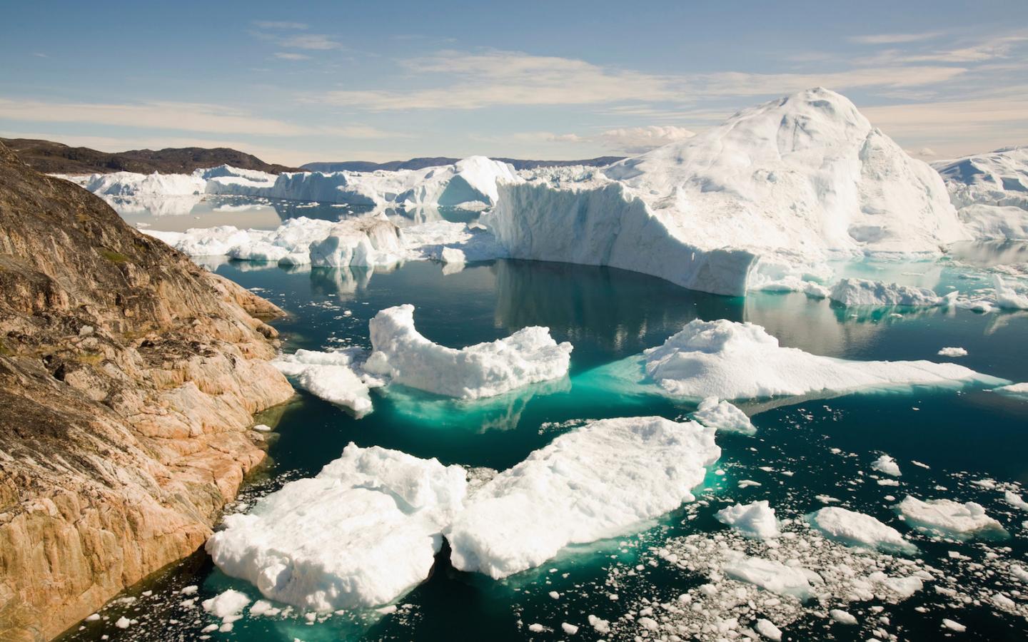 Glacier Jakobshavn (Groenland)