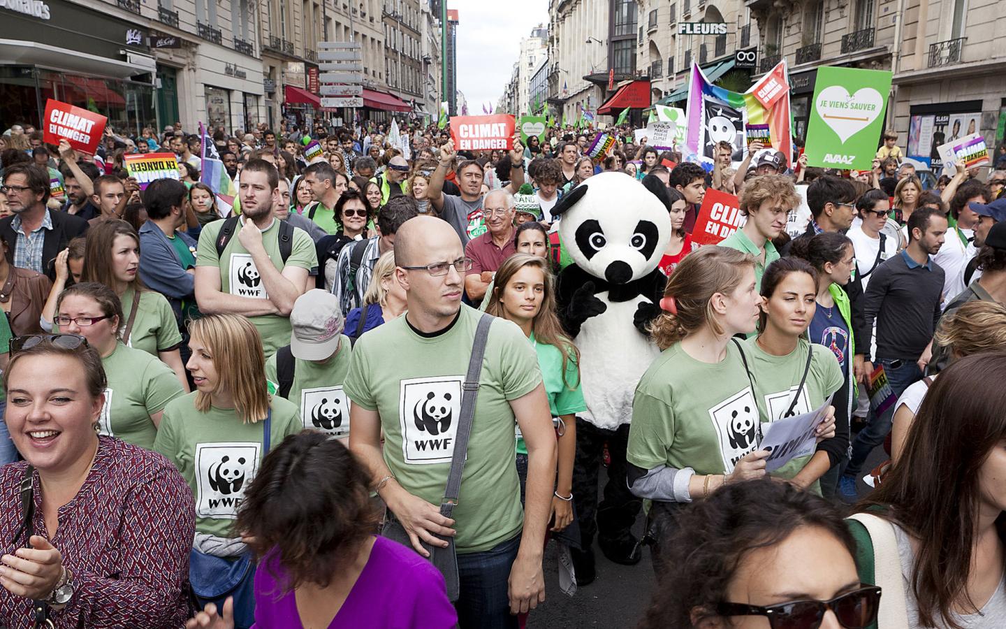 Marche climat à Paris (21 septembre 2014)