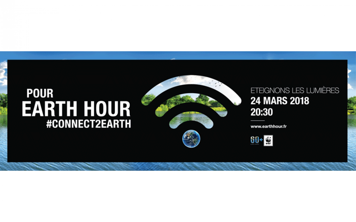 Affiche Earth Hour 2018
