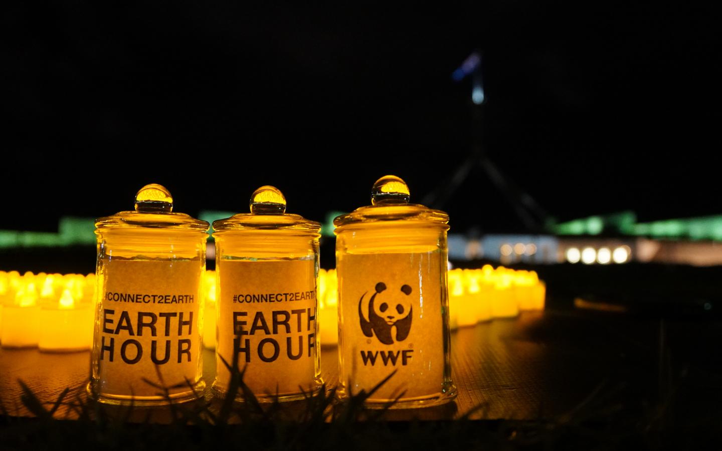 Bougies Earth Hour 2019
