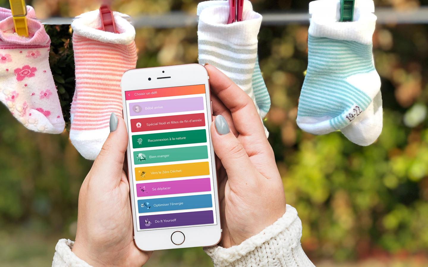 L'application We Act for Good lance la thématique : "Bébé arrive"