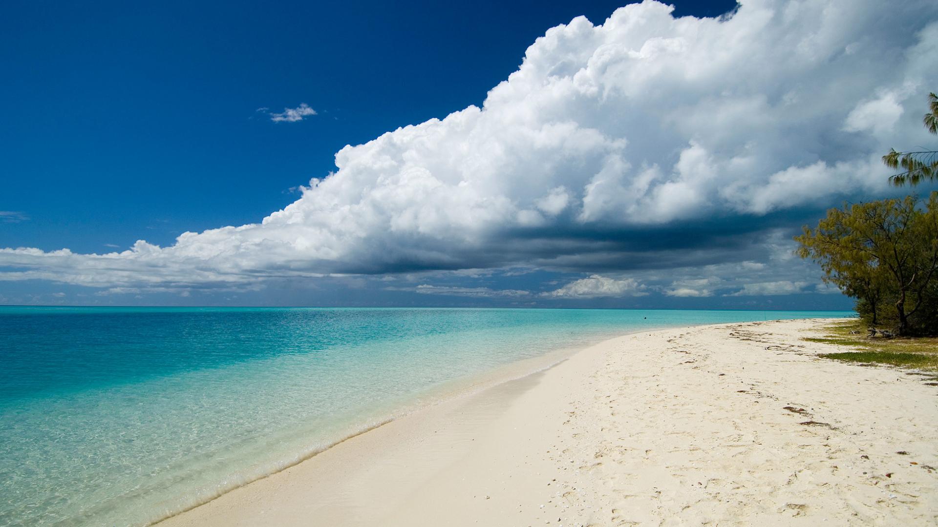 Plage de l'île de Ouvéa, Nouvelle-Calédonie