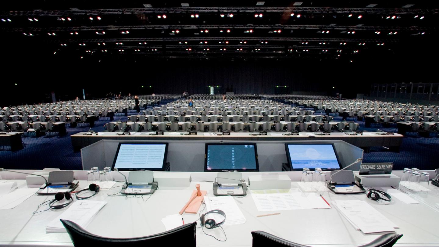 Rencontre de la COP15 au Danemark