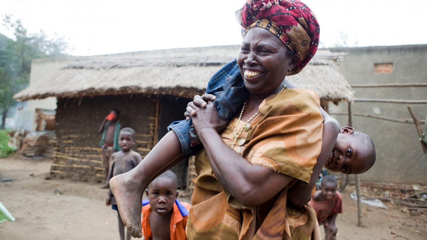 Femme ougandaise dans les Montagnes du Rwenzori