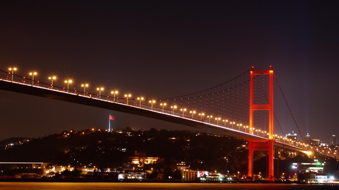 Premier pont du Bosphore, Istanbul (Turquie)