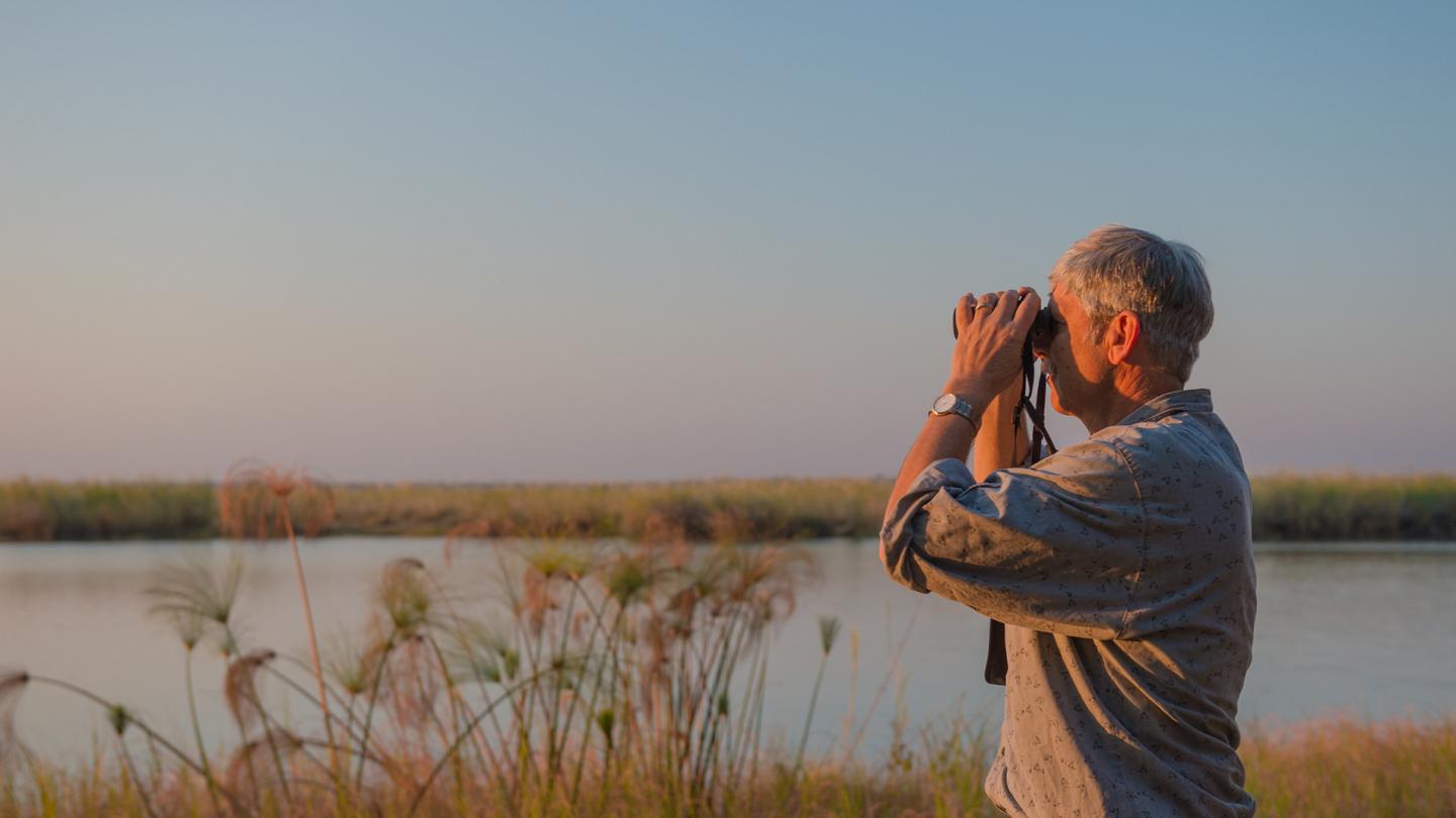 Chris Weaver, du WWF Namibie, Parc Mahango