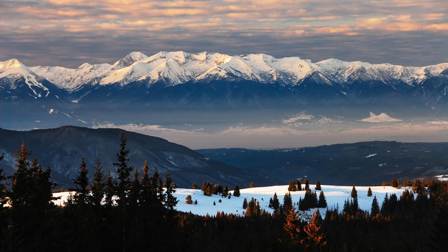 Chaîne de montagne du parc national de Pirin