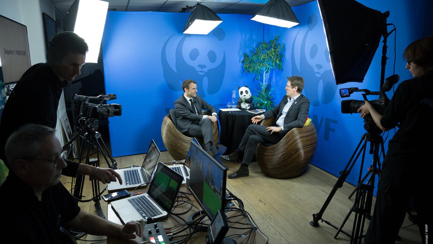 Pandalive Emmanuel Macron du 10 février 2017