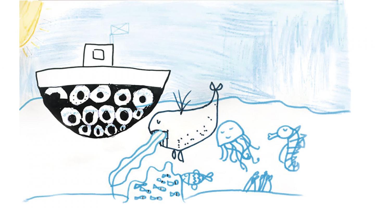 Dessin campagne enfants 5