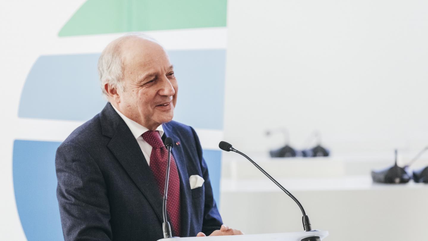 Laurent Fabius, Président de la Conférence de Paris sur le climat (COP21)