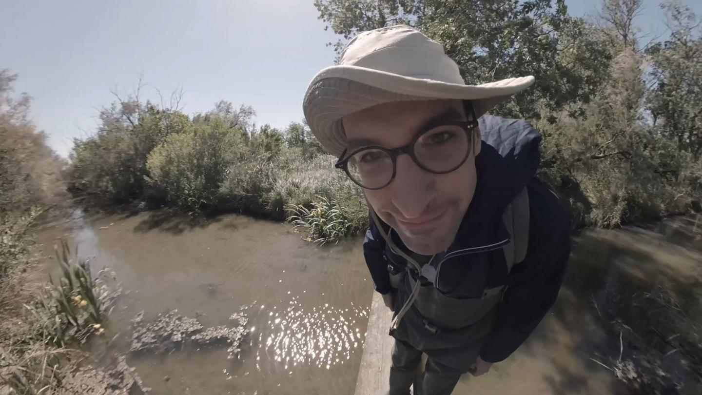 Max Bird en Camargue lors de l'épisode 4 de WWF Immersion 360