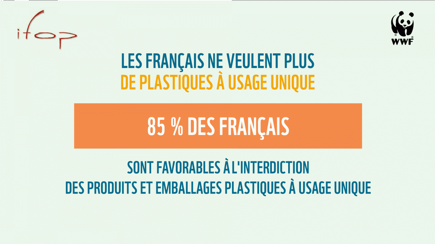 Les français ne veulent plus de plastiques à usage unique