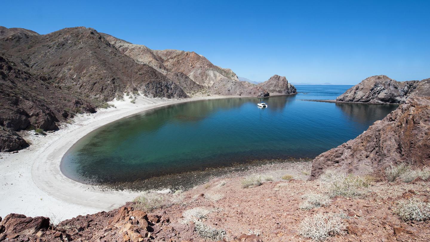 Ancrage dans Bahia Barnabe - Punta las Animas Mer de Cortes, Golfe de Californie