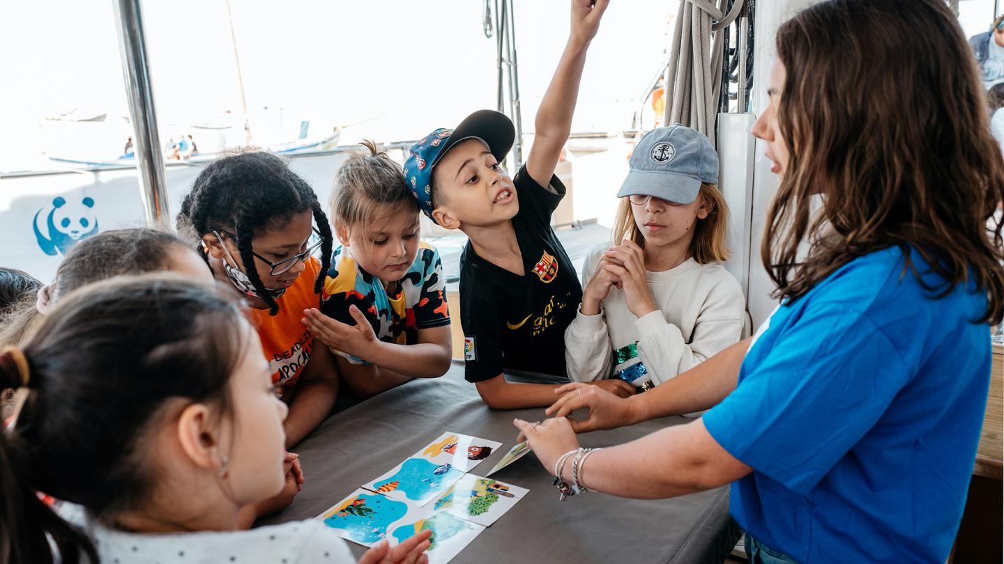 Blue Panda - enfants