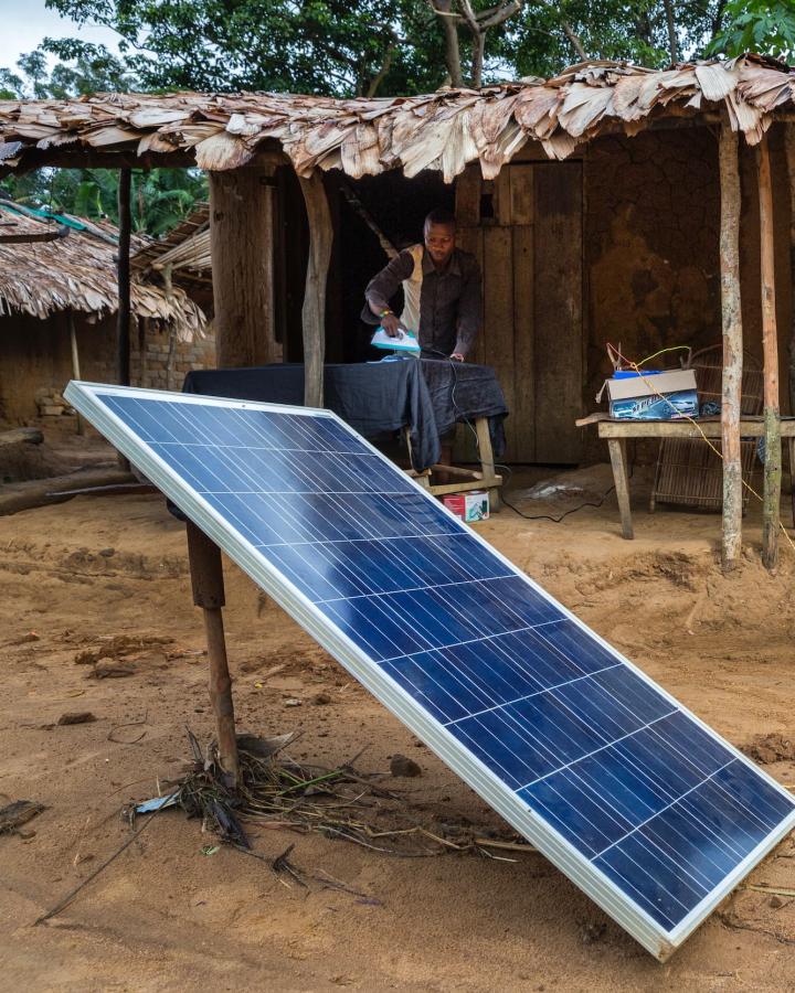 Panneau solaire, République Démocratique du Congo
